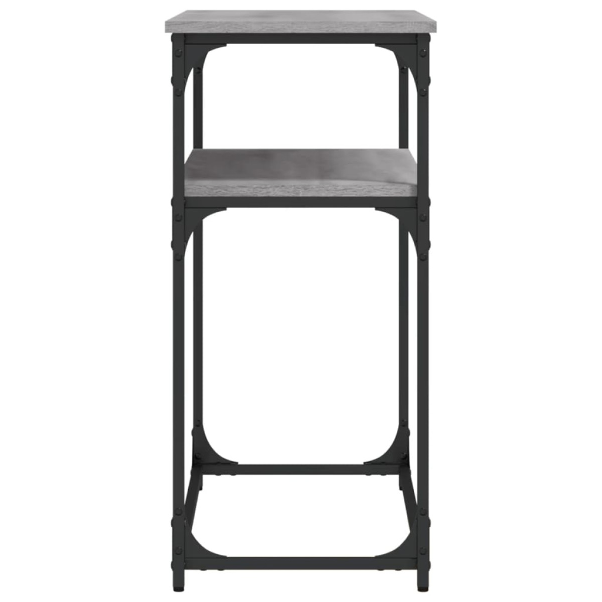 vidaXL Τραπέζι Κονσόλα Γκρι Sonoma 100x35,5x75 εκ. Επεξεργασμένο Ξύλο