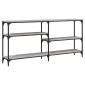 vidaXL Τραπέζι Κονσόλα Γκρι Sonoma 160x29x75 εκ. Επεξεργασμένο Ξύλο