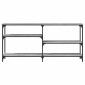 vidaXL Τραπέζι Κονσόλα Γκρι Sonoma 160x29x75 εκ. Επεξεργασμένο Ξύλο