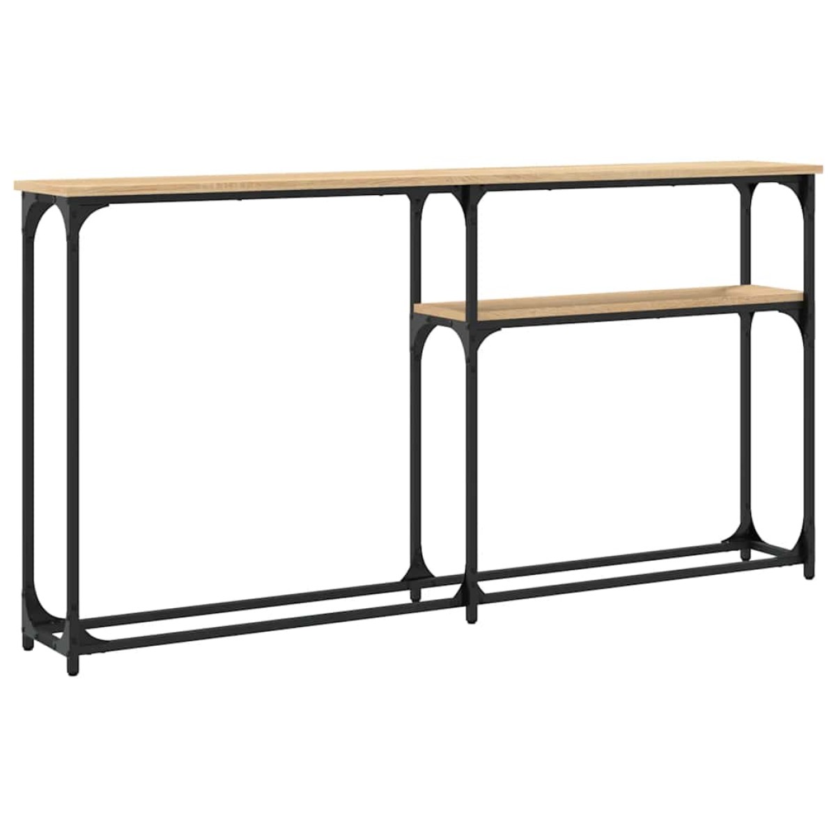 vidaXL Τραπέζι Κονσόλα Sonoma Δρυς 145x22,5x75 εκ. Επεξεργασμένο Ξύλο