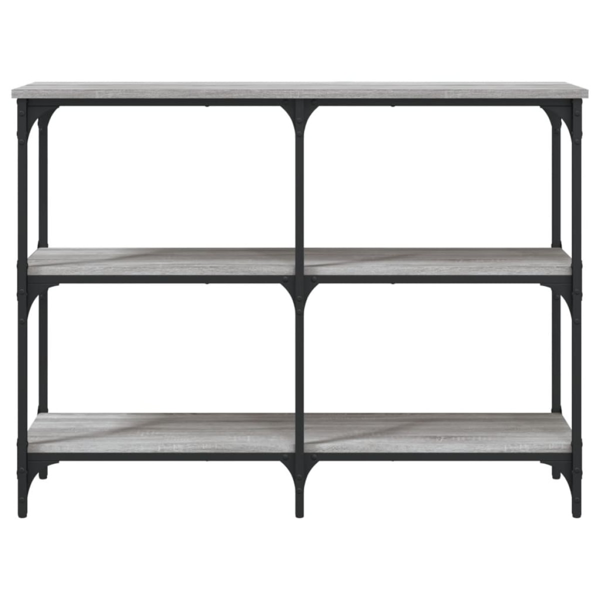 vidaXL Τραπέζι Κονσόλα Γκρι Sonoma 100x29x75 εκ. Επεξεργασμένο Ξύλο