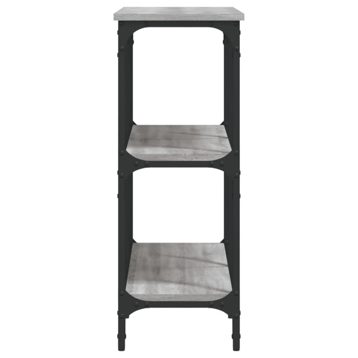 vidaXL Τραπέζι Κονσόλα Γκρι Sonoma 100x29x75 εκ. Επεξεργασμένο Ξύλο