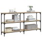 vidaXL Τραπέζι Κονσόλα Sonoma Δρυς 150x29x75 εκ. Επεξεργασμένο Ξύλο