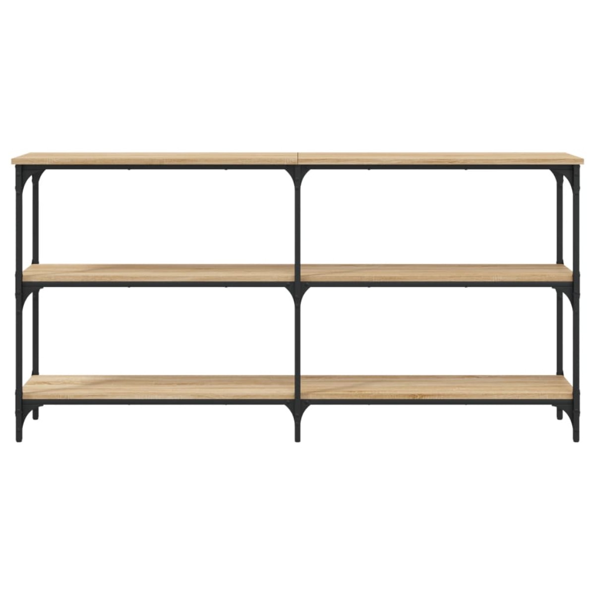 vidaXL Τραπέζι Κονσόλα Sonoma Δρυς 150x29x75 εκ. Επεξεργασμένο Ξύλο