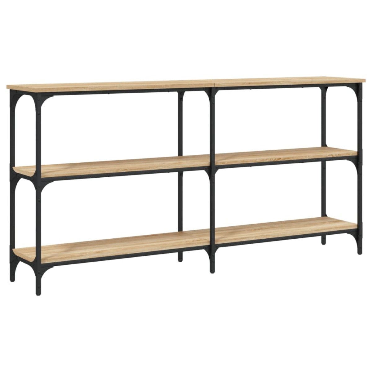 vidaXL Τραπέζι Κονσόλα Sonoma Δρυς 150x29x75 εκ. Επεξεργασμένο Ξύλο