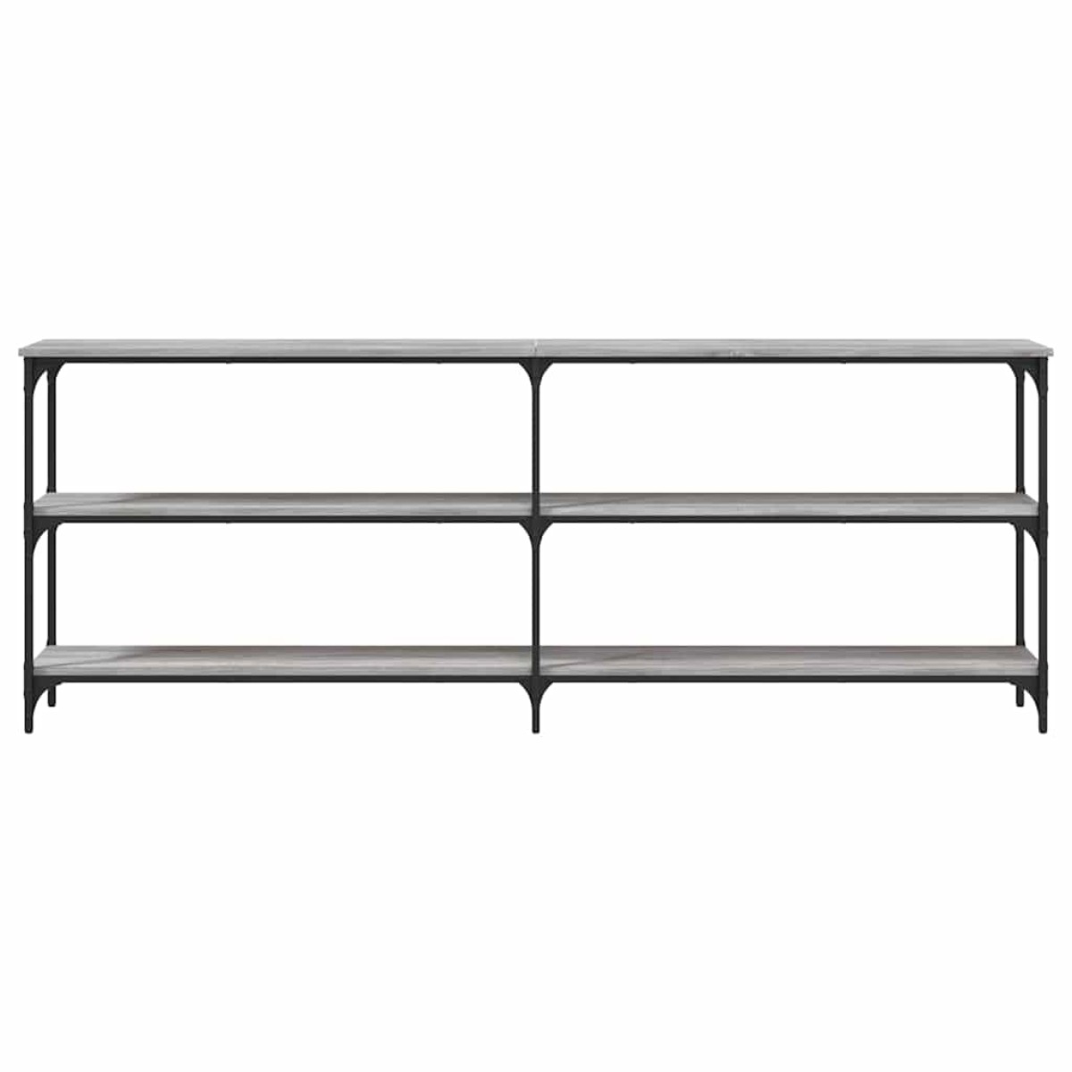 vidaXL Τραπέζι Κονσόλα Γκρι Sonoma 200x29x75 εκ. Επεξεργασμένο Ξύλο