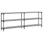 vidaXL Τραπέζι Κονσόλα Γκρι Sonoma 200x29x75 εκ. Επεξεργασμένο Ξύλο
