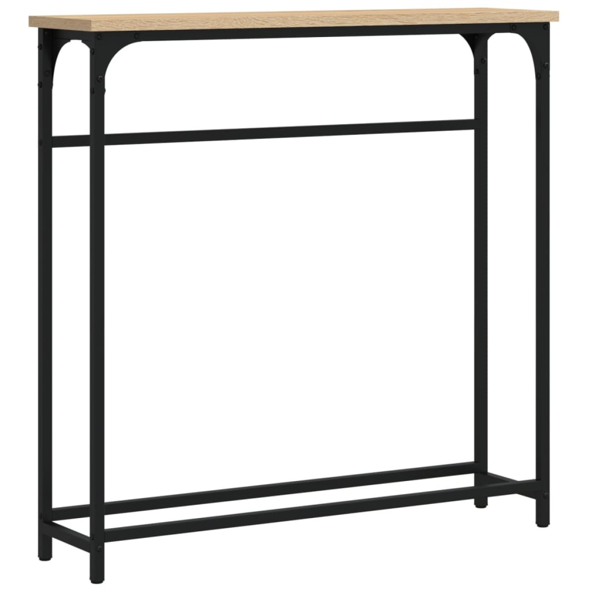 vidaXL Τραπέζι Κονσόλα Sonoma Δρυς 75x19,5x75 εκ. από Επεξεργ. Ξύλο