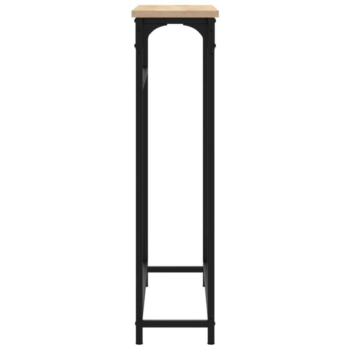 vidaXL Τραπέζι Κονσόλα Sonoma Δρυς 75x19,5x75 εκ. από Επεξεργ. Ξύλο