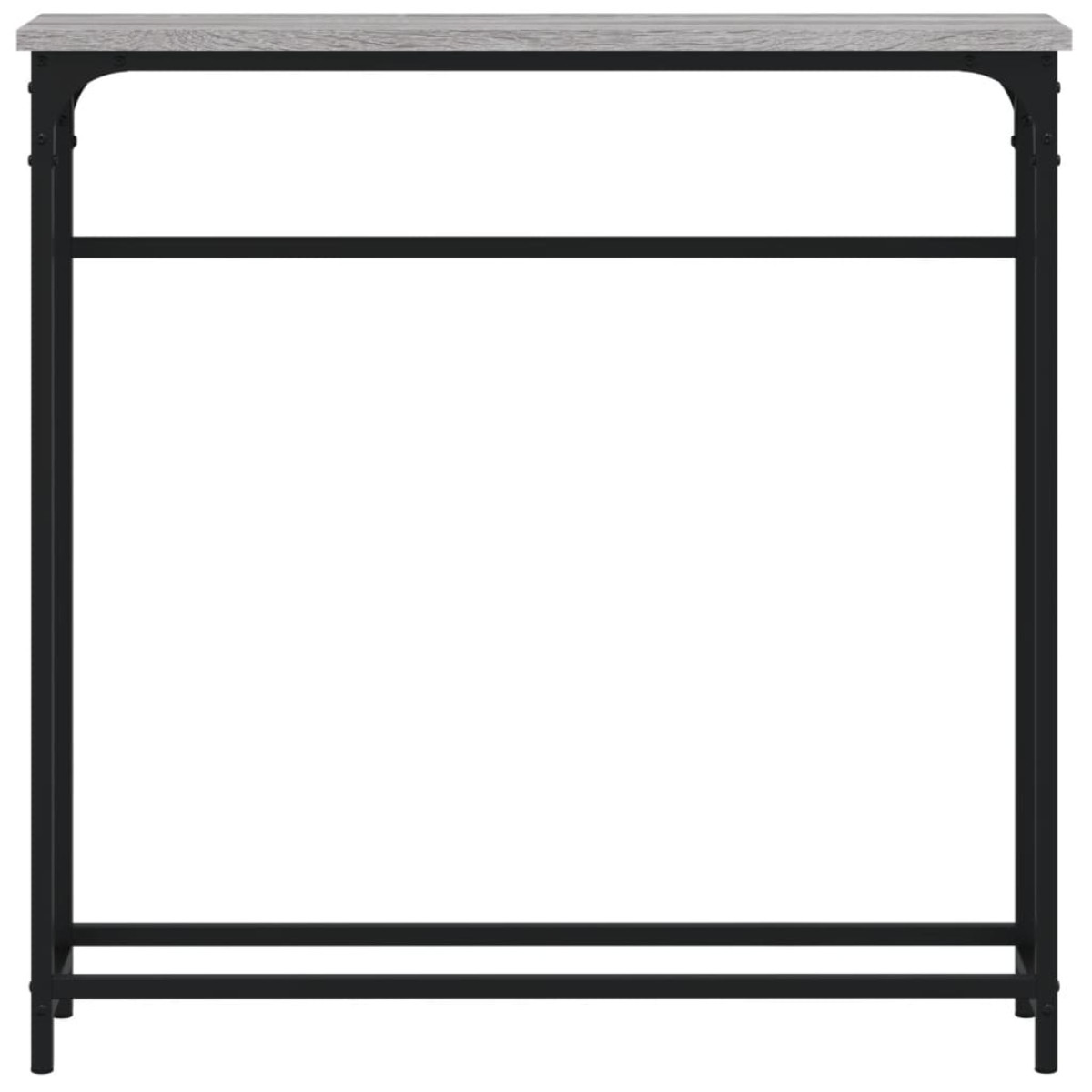 vidaXL Τραπέζι Κονσόλα Γκρι Sonoma 75 x 19,5 x 75 εκ. Επεξεργ. Ξύλο