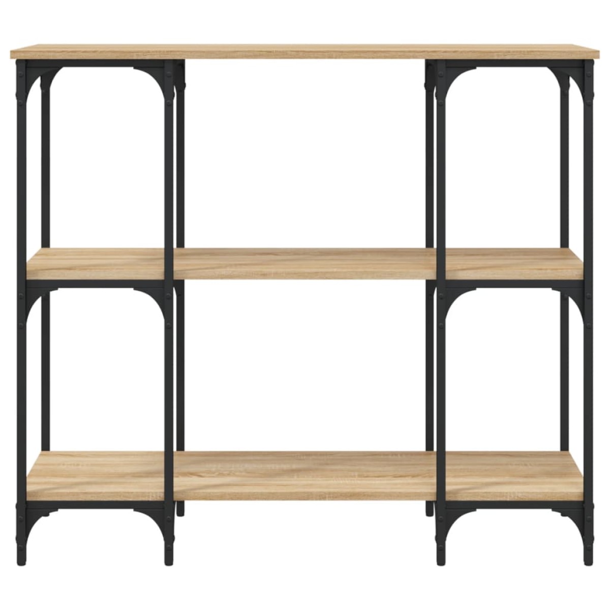 vidaXL Τραπέζι Κονσόλα Sonoma Δρυς 102x35x90 εκ. Επεξεργασμένο Ξύλο