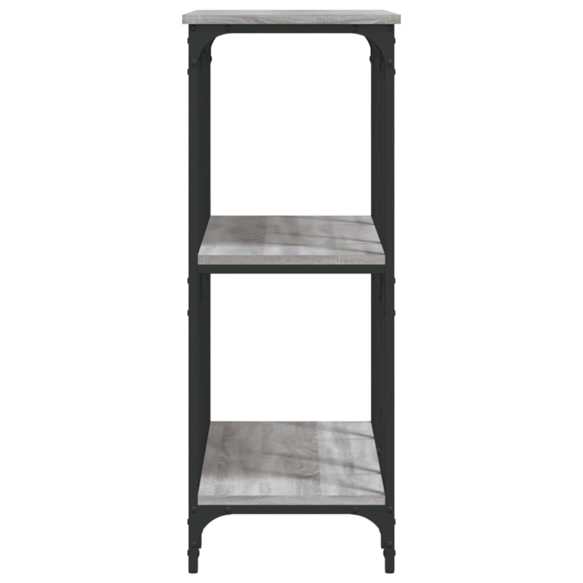 vidaXL Τραπέζι Κονσόλα Γκρι Sonoma 102x35x90 εκ. Επεξεργασμένο Ξύλο