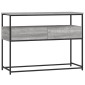 vidaXL Τραπέζι Κονσόλα Γκρι Sonoma 100x40x75 εκ. Επεξεργασμένο Ξύλο