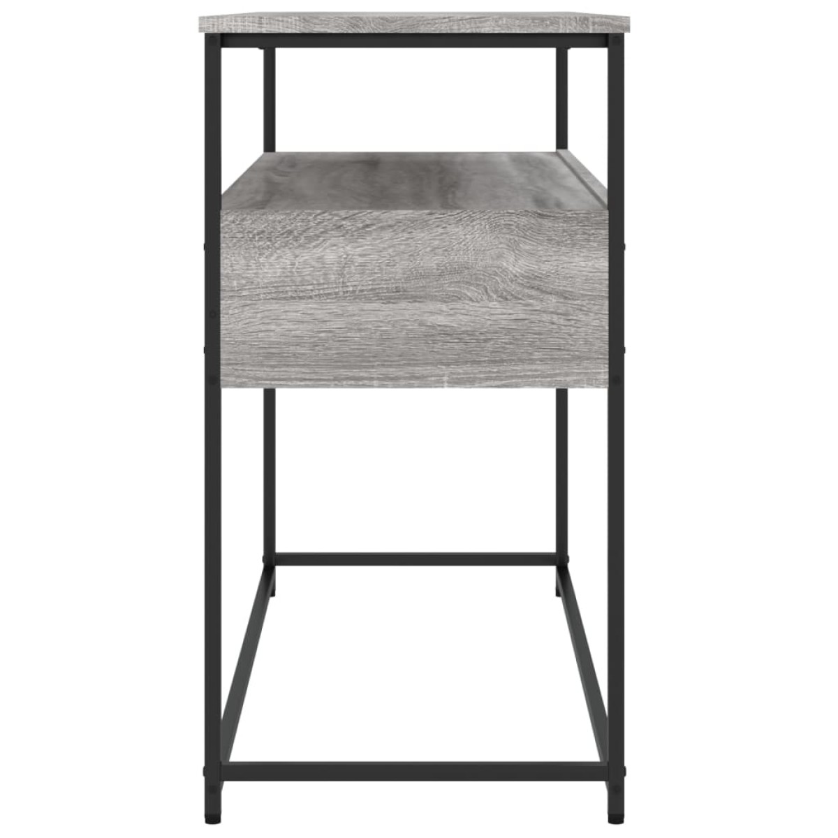 vidaXL Τραπέζι Κονσόλα Γκρι Sonoma 100x40x75 εκ. Επεξεργασμένο Ξύλο