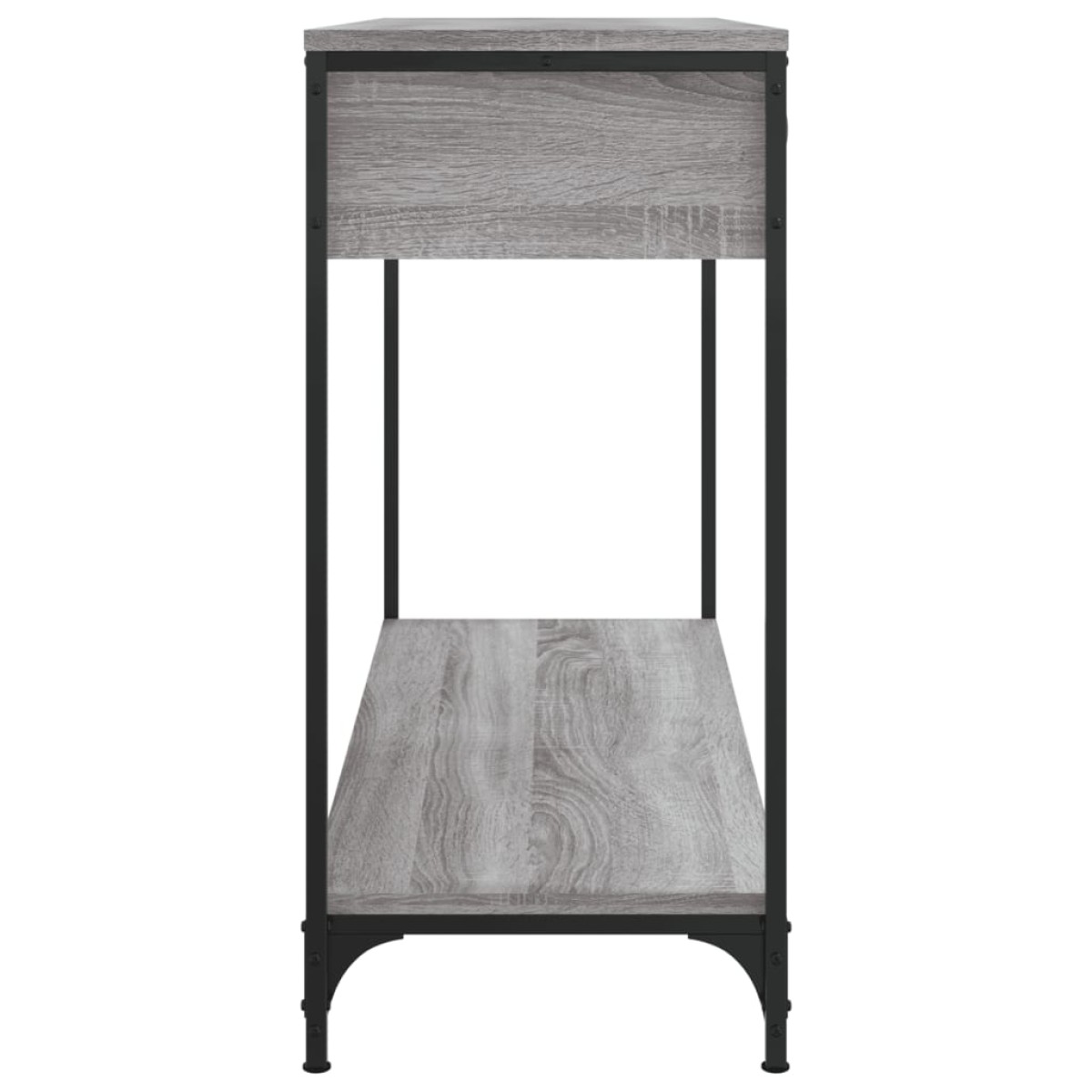 vidaXL Τραπέζι Κονσόλα Γκρι Sonoma 100x34,5x75 εκ. Επεξεργασμένο Ξύλο