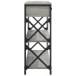 vidaXL Τραπέζι Κονσόλα Γκρι Sonoma 75x28x75 εκ. Επεξεργασμένο Ξύλο