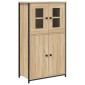 vidaXL Ντουλάπι Sonoma Δρυς 62 x 32 x 106,5 εκ.από Επεξεργασμένο Ξύλο