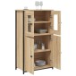 vidaXL Ντουλάπι Sonoma Δρυς 62 x 32 x 106,5 εκ.από Επεξεργασμένο Ξύλο