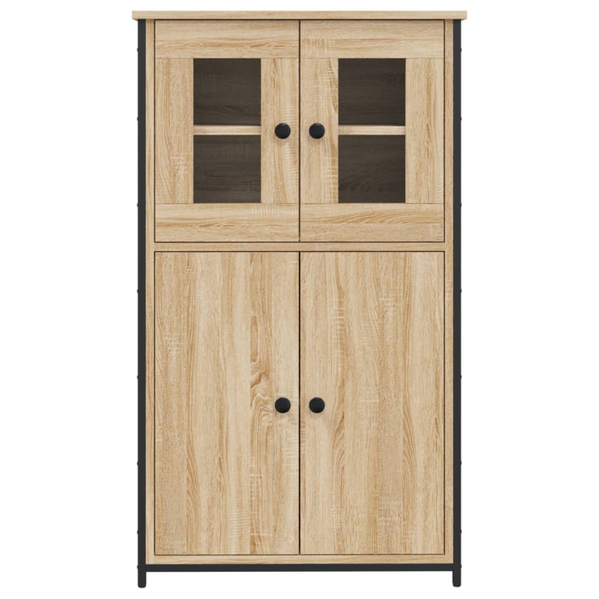 vidaXL Ντουλάπι Sonoma Δρυς 62 x 32 x 106,5 εκ.από Επεξεργασμένο Ξύλο