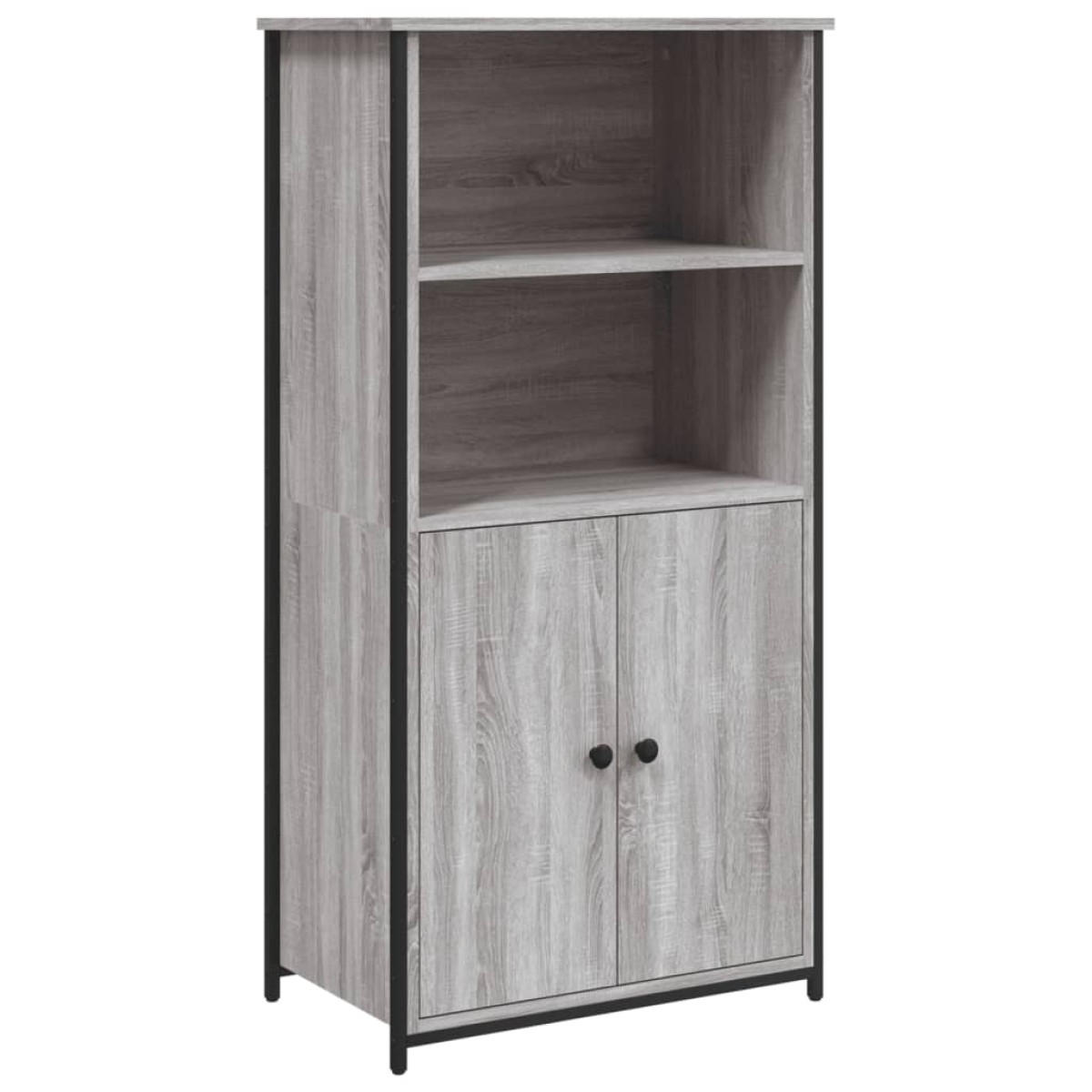 vidaXL Ντουλάπι Γκρι Sonoma 62x36x121,5 εκ. από Επεξεργασμένο Ξύλο