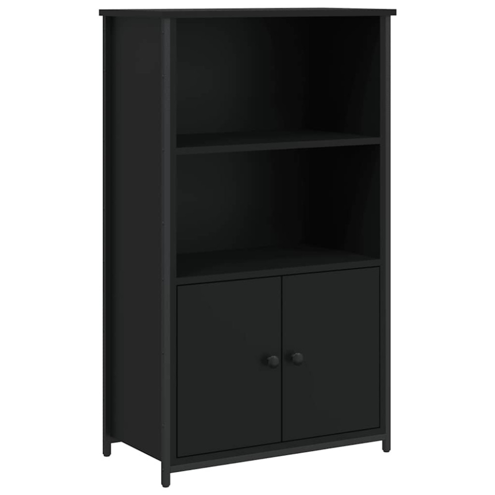 vidaXL Ντουλάπι Μαύρο 62 x 32 x 103,5 εκ. από Επεξεργασμένο Ξύλο