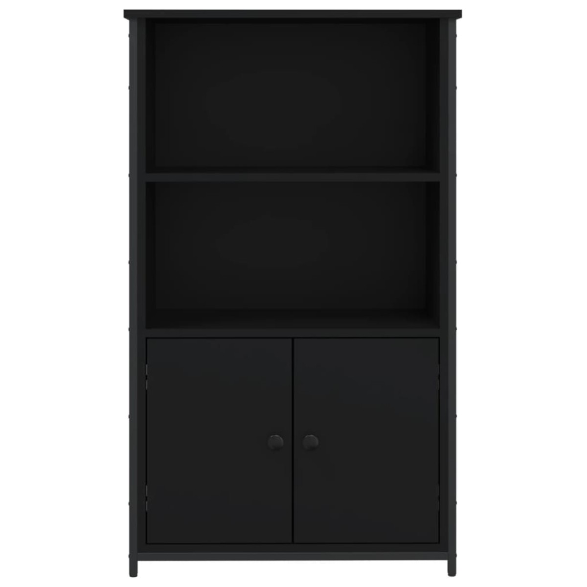 vidaXL Ντουλάπι Μαύρο 62 x 32 x 103,5 εκ. από Επεξεργασμένο Ξύλο