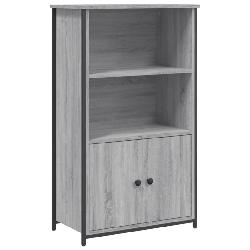 vidaXL Ντουλάπι Γκρι Sonoma 62 x 32 x 103,5 εκ. από Επεξεργασμένο Ξύλο