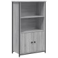 vidaXL Ντουλάπι Γκρι Sonoma 62 x 32 x 103,5 εκ. από Επεξεργασμένο Ξύλο