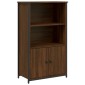 vidaXL Ντουλάπι Καφέ Δρυς 62 x 32 x 103,5 εκ. από Επεξεργασμένο Ξύλο