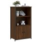 vidaXL Ντουλάπι Καφέ Δρυς 62 x 32 x 103,5 εκ. από Επεξεργασμένο Ξύλο