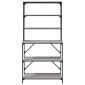 vidaXL Ραφιέρα Κουζίνας 6 Επιπέδων Γκρι Sonoma 90x40x180 εκ Επεξ. Ξύλο