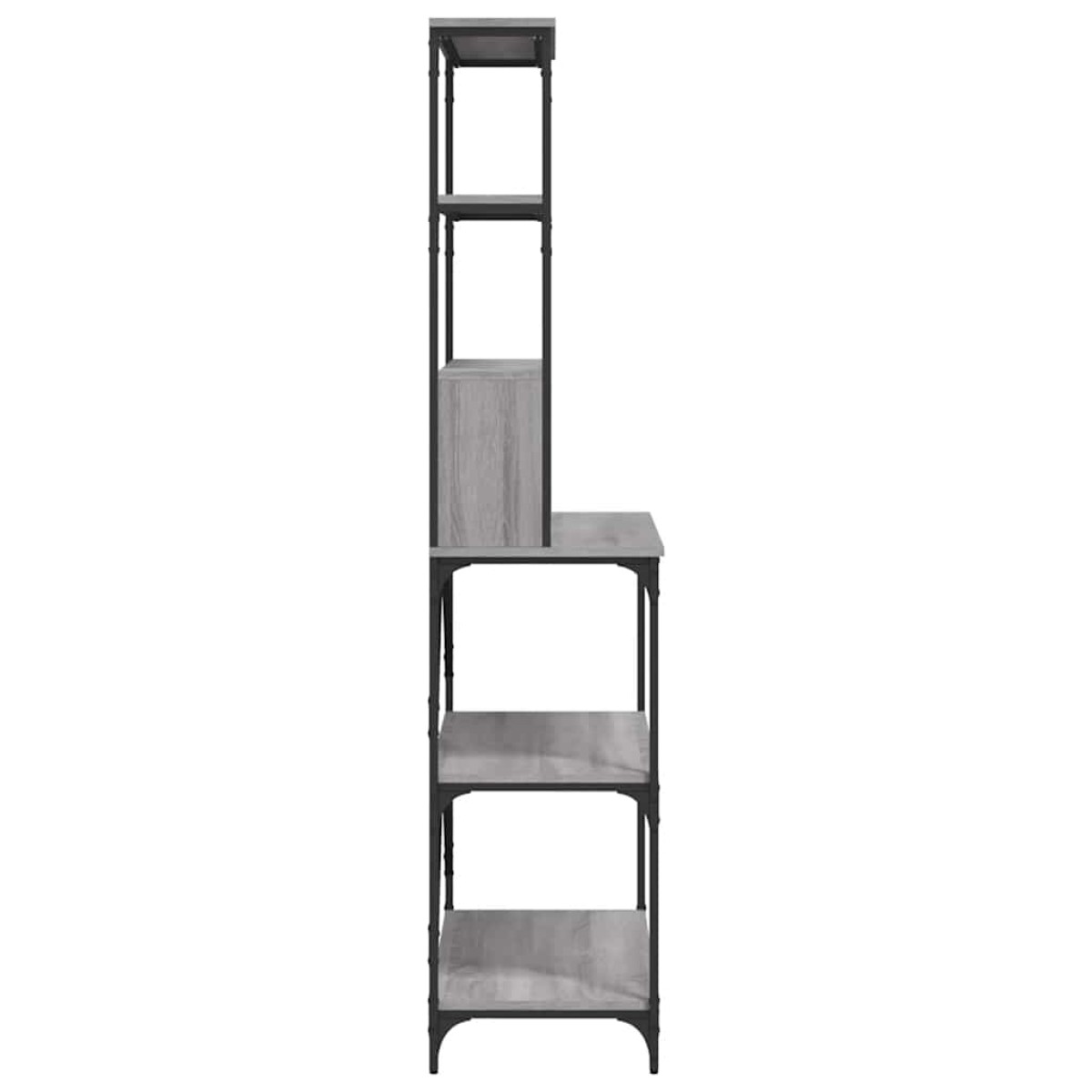 vidaXL Ραφιέρα Κουζίνας 6 Επιπέδων Γκρι Sonoma 90x40x180 εκ Επεξ. Ξύλο