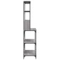 vidaXL Ραφιέρα Κουζίνας 6 Επιπέδων Γκρι Sonoma 90x40x180 εκ Επεξ. Ξύλο