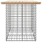 vidaXL Παγκάκι Κήπου Συρματοκιβώτιο 100x70x72εκ. από Μασίφ Ξύλο Πεύκου