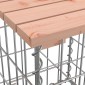 vidaXL Πάγκος Κήπου Συρματοκιβώτιο 100x102x72 εκ. Μασίφ Ψευδοτσούγκα