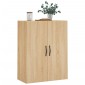 vidaXL Ντουλάπι Επιτοίχιο Sonoma Δρυς 69,5 x 34 x 90 εκ. Επεξεργ. Ξύλο