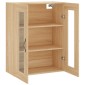 vidaXL Ντουλάπι Επιτοίχιο Sonoma Δρυς 69,5 x 34 x 90 εκ. Επεξεργ. Ξύλο