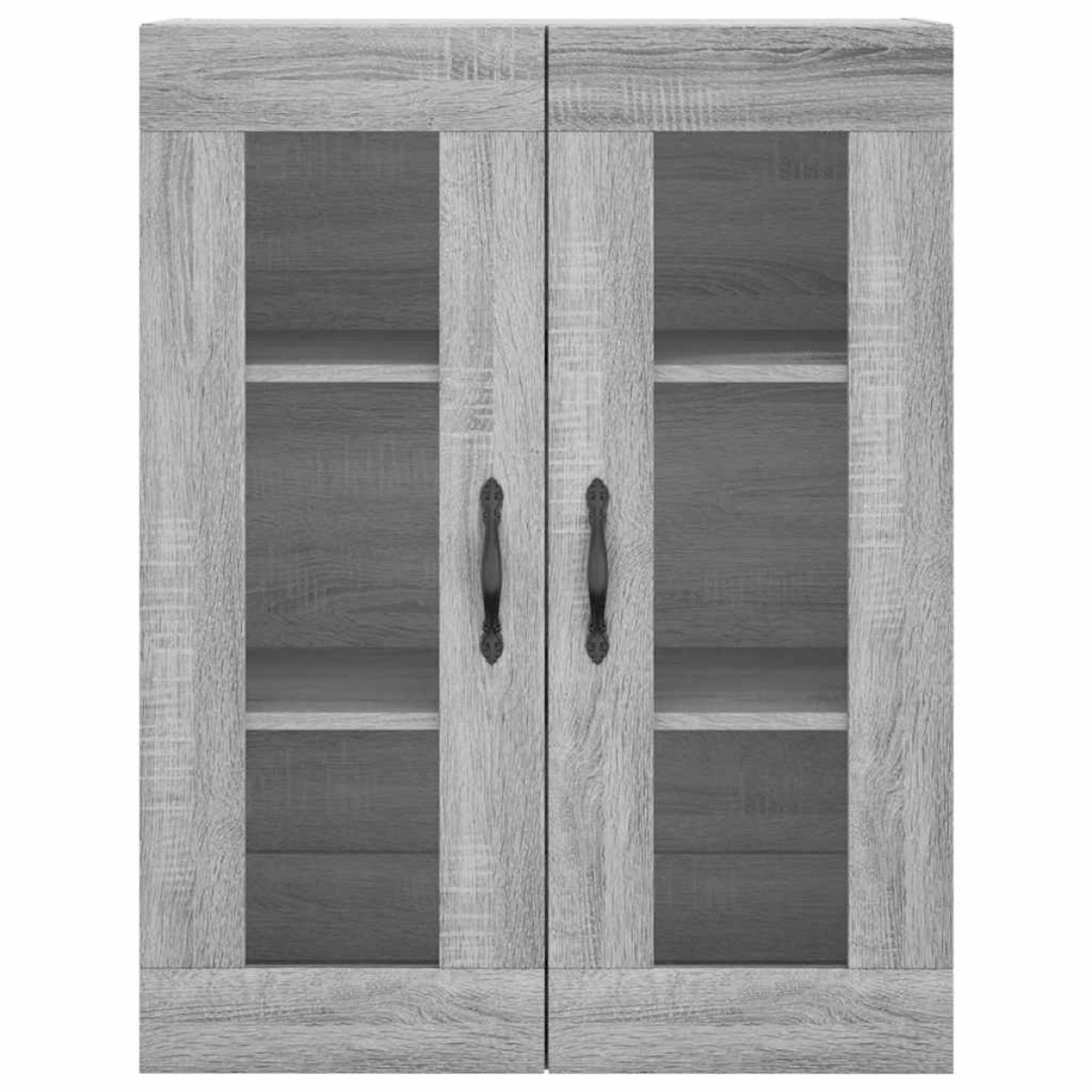 vidaXL Ντουλάπι Επιτοίχιο Γκρι Sonoma 69,5 x 34 x 90 εκ. Επεξεργ. Ξύλο