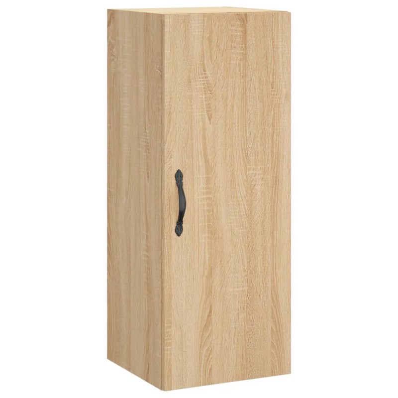 vidaXL Ντουλάπι Τοίχου Sonoma Δρυς 34,5 x 34 x 90 εκ. Επεξεργ. Ξύλο