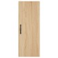 vidaXL Ντουλάπι Τοίχου Sonoma Δρυς 34,5 x 34 x 90 εκ. Επεξεργ. Ξύλο