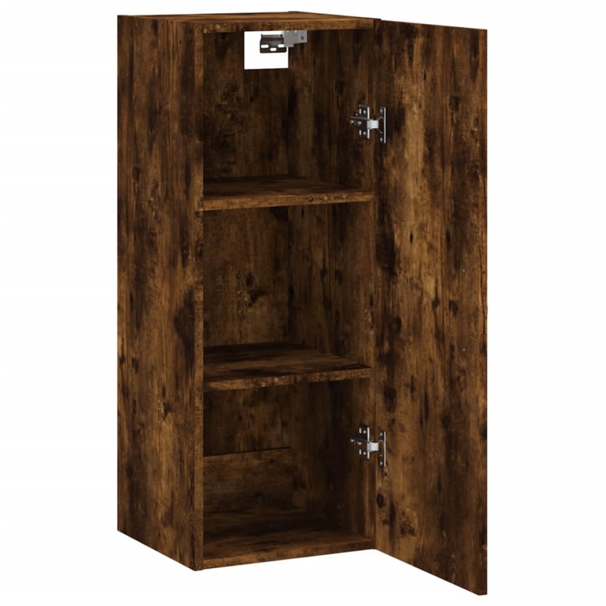 vidaXL Ντουλάπι Τοίχου Καπνιστή Δρυς 34,5 x 34 x 90 εκ. Επεξεργ. Ξύλο