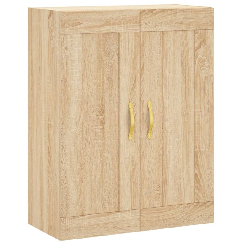 vidaXL Ντουλάπι Επιτοίχιο Sonoma Δρυς 69,5 x 34 x 90 εκ. Επεξεργ. Ξύλο