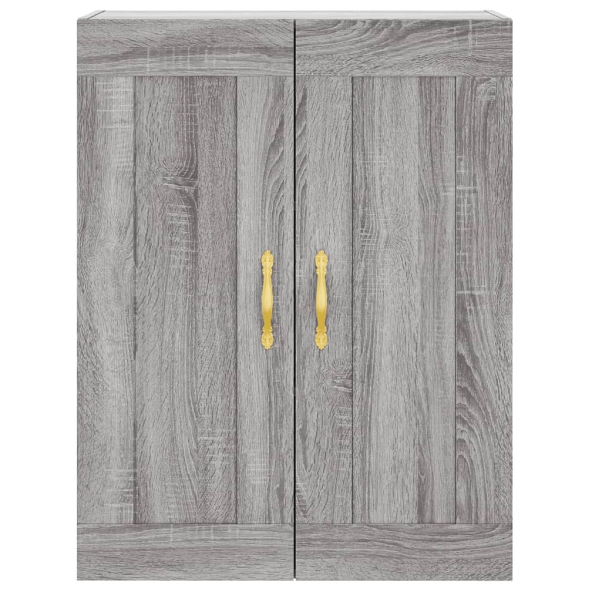 vidaXL Ντουλάπι Επιτοίχιο Γκρι Sonoma 69,5 x 34 x 90 εκ. Επεξεργ. Ξύλο