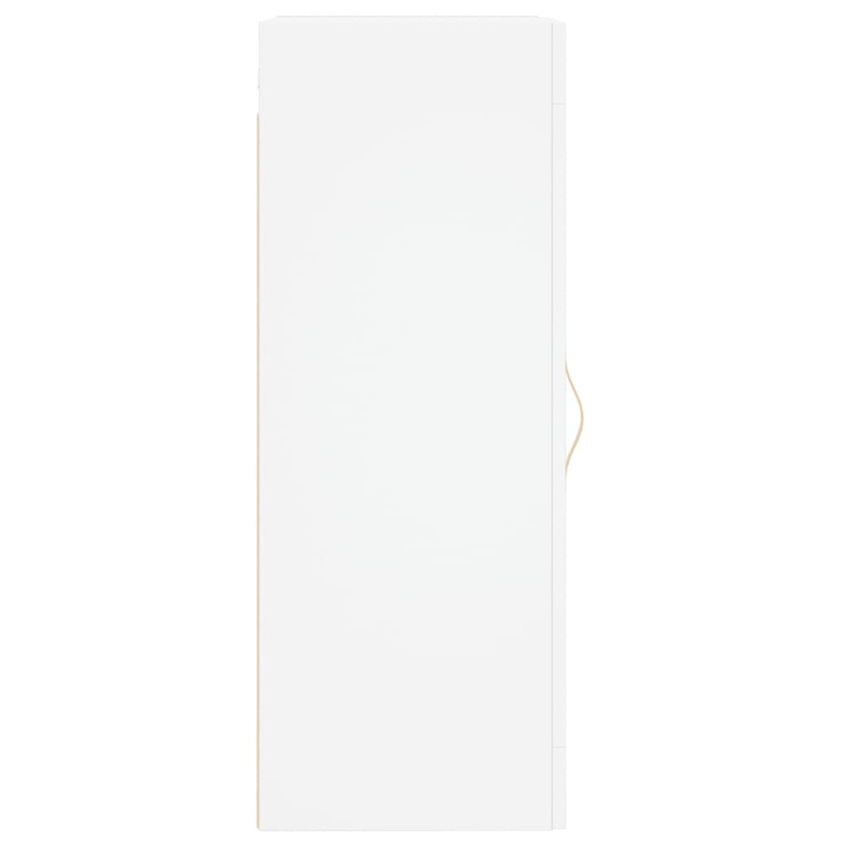 vidaXL Ντουλάπι Τοίχου Λευκό 34,5 x 34 x 90 εκ. από Επεξεργασμένο Ξύλο