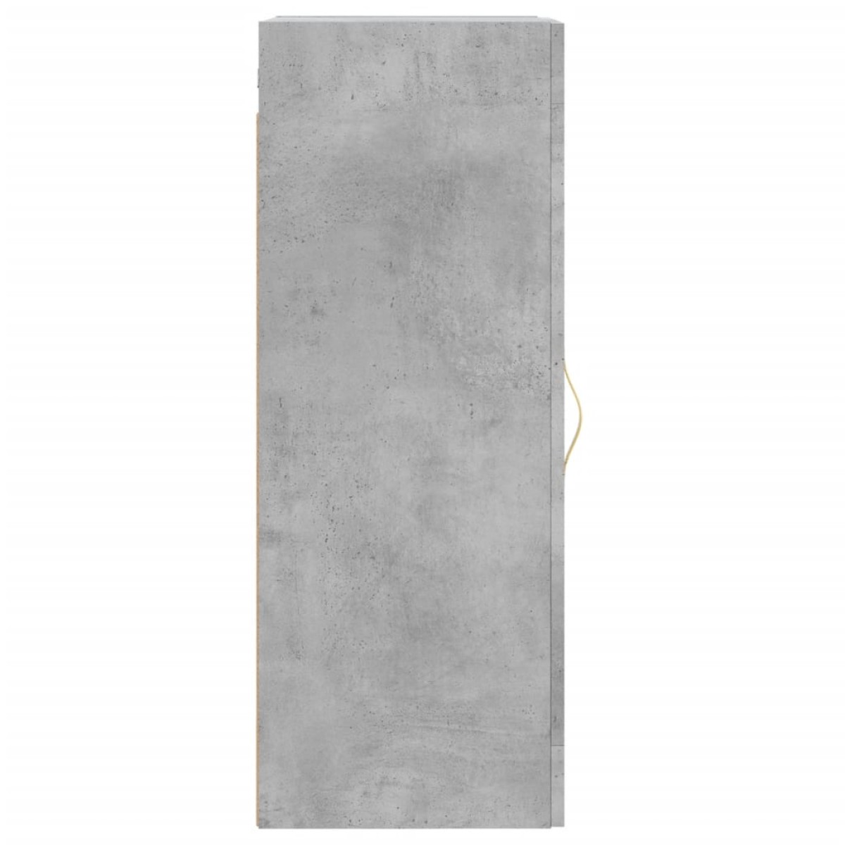 vidaXL Ντουλάπι Τοίχου Γκρι Σκυροδέματος 34,5x34x90 εκ. Επεξεργ. Ξύλο