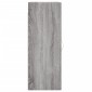 vidaXL Ντουλάπι Τοίχου Γκρι Sonoma 34,5 x 34 x 90 εκ. Επεξεργ. Ξύλο