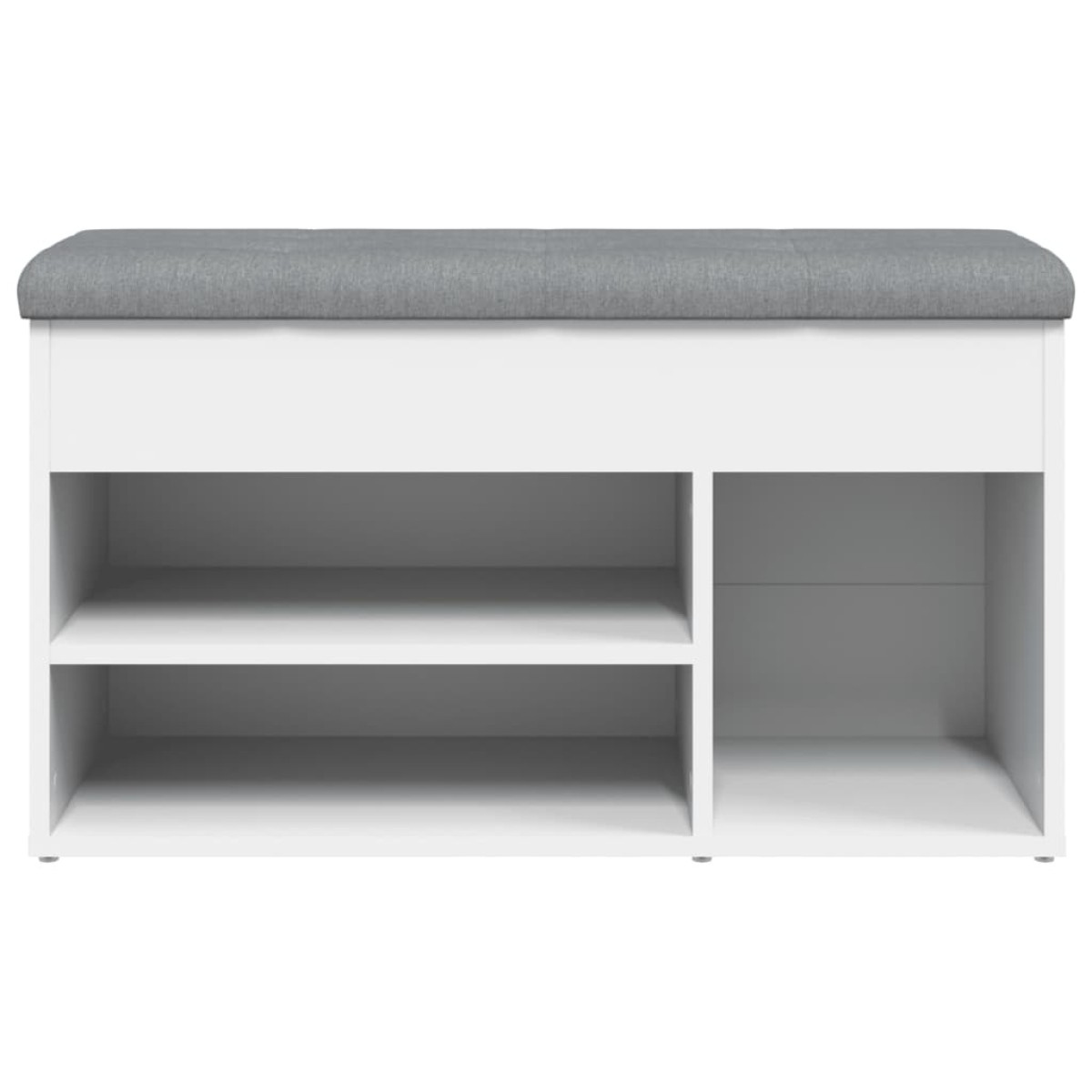 vidaXL Παπουτσοθήκη Λευκή 82 x 32 x 45,5 εκ. από Επεξεργασμένο Ξύλο