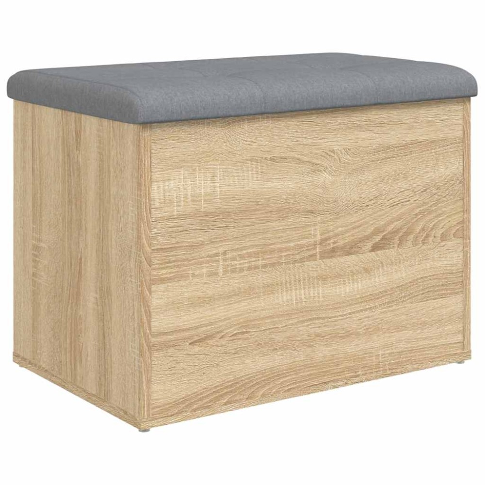 vidaXL Πάγκος Αποθήκευσης Sonoma Δρυς 62 x 42 x 45 εκ. από Τεχνητό Ξύλο