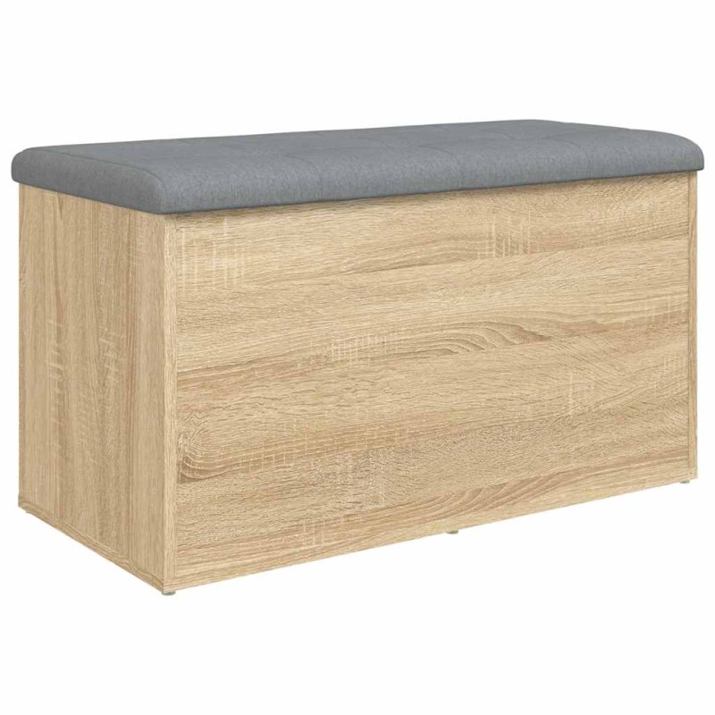vidaXL Πάγκος Αποθήκευσης Sonoma Δρυς 82 x 42 x 45 εκ. από Τεχνητό Ξύλο