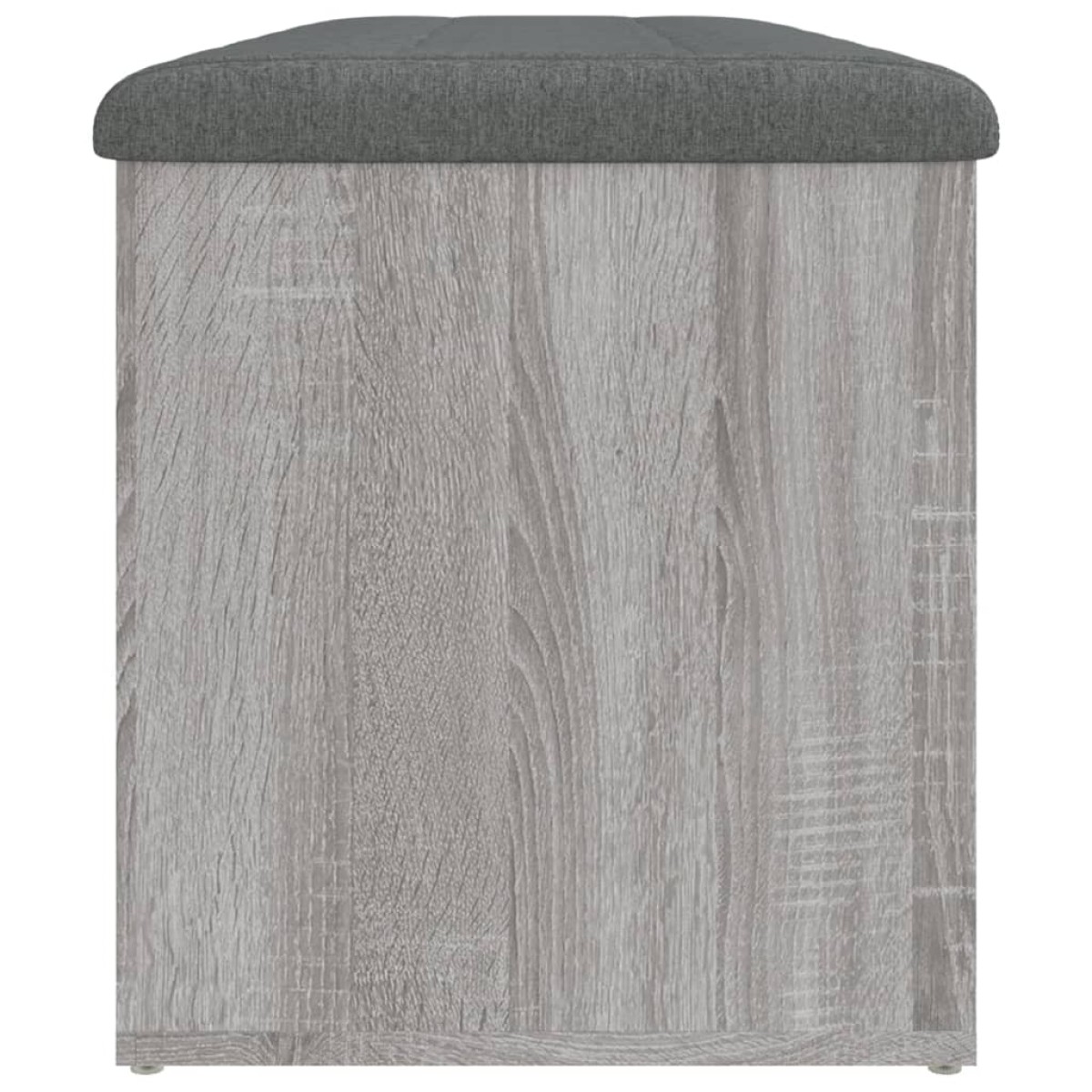 vidaXL Παγκάκι Αποθήκευσης Γκρι Sonoma 102x42x45 εκ Επεξεργασμένο Ξύλο
